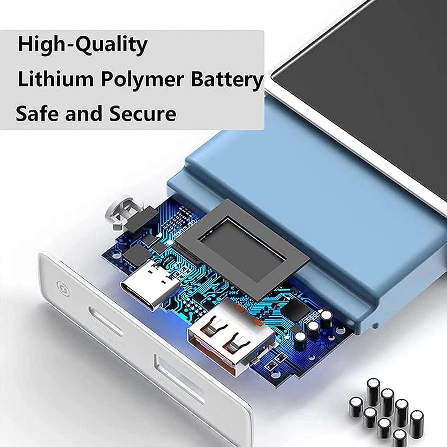 50000mAh Power Bank, autopostr_pinterest_64088, Fast Charging Powerbank, Portable Charger 65W - available at Sparq Mart