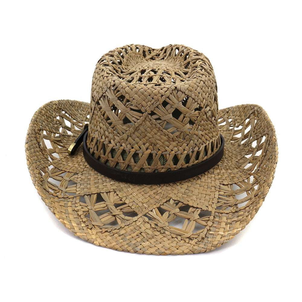 Adjustable Men's Hat, Handmade Cowboy Hat, Salt Grass Hat - available at Sparq Mart