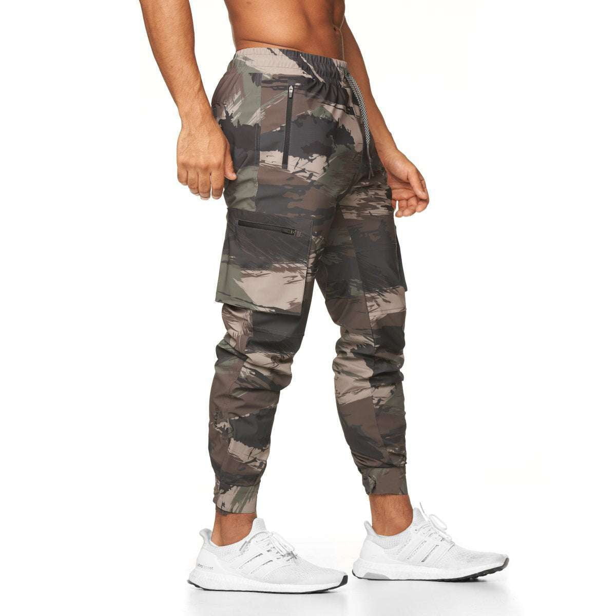 Camo sports overalls, loose-fit overalls, quick-drying overalls - available at Sparq Mart