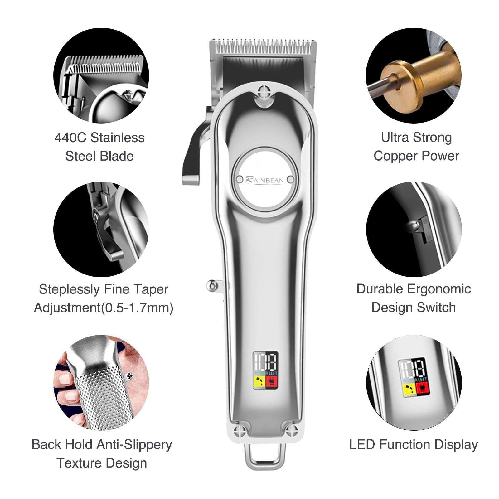 hair trimmer, men grooming kit, waterproof beard trimmer - available at Sparq Mart