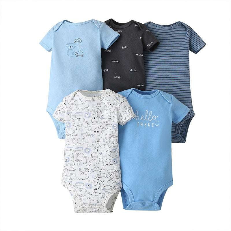 baby onesies set, comfortable baby outfit, infant bodysuit pack - available at Sparq Mart