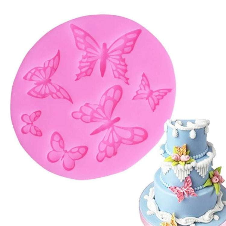 Butterfly cake mold, Fondant mold, Silicone cake mold - available at Sparq Mart