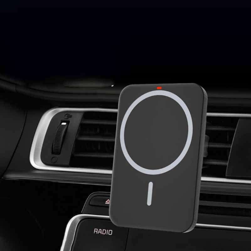 Car Magnetic Charger, Magnetic Suction Bracket, Wireless Charger Navigation - available at Sparq Mart