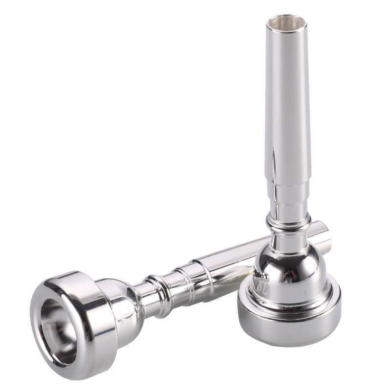 Beginner Trumpet Mouthpiece, Copper Plated Trumpet Mouthpiece, Silver Trumpet Mouthpiece - available at Sparq Mart