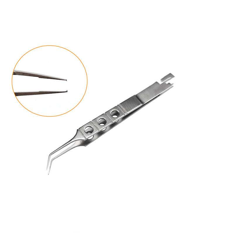 Microophthalmology Scissors, Straight Elbow, Titanium Alloy - available at Sparq Mart