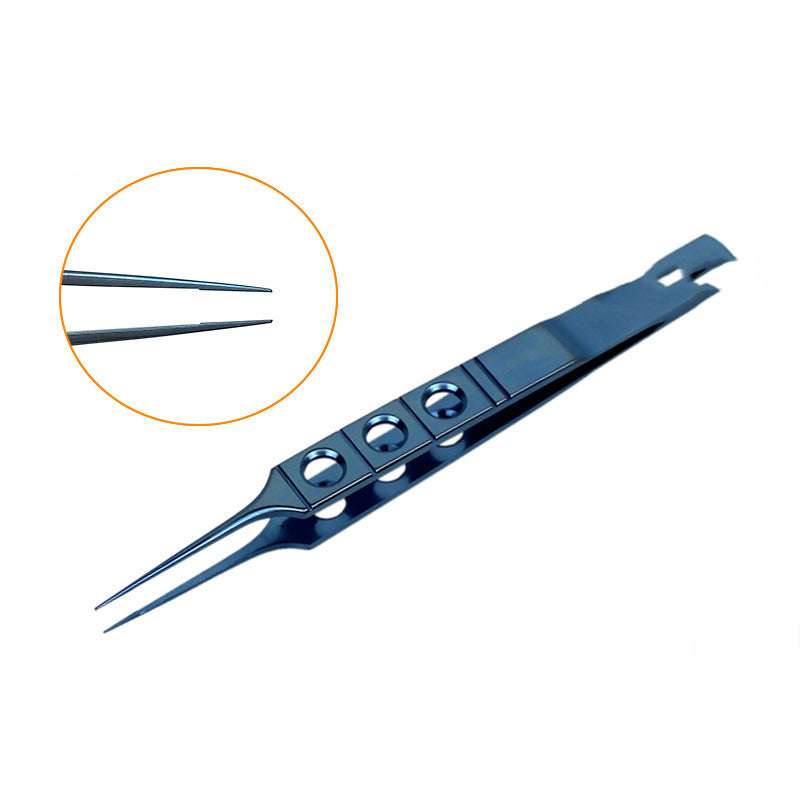 Microophthalmology Scissors, Straight Elbow, Titanium Alloy - available at Sparq Mart