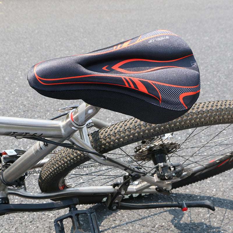 Cycling Cushion Cover, Mountain Bike Cushion Cover, Widened Silicone Cushion - available at Sparq Mart