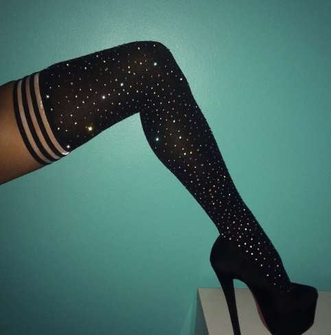 High-Quality Sox, Sparkly Rhinestone Sox, Sparkly Socks - available at Sparq Mart