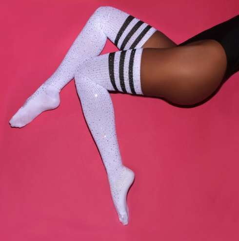 High-Quality Sox, Sparkly Rhinestone Sox, Sparkly Socks - available at Sparq Mart