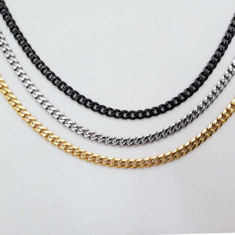 Durable Necklace, Stainless Steel Necklace, Stylish Necklace - available at Sparq Mart