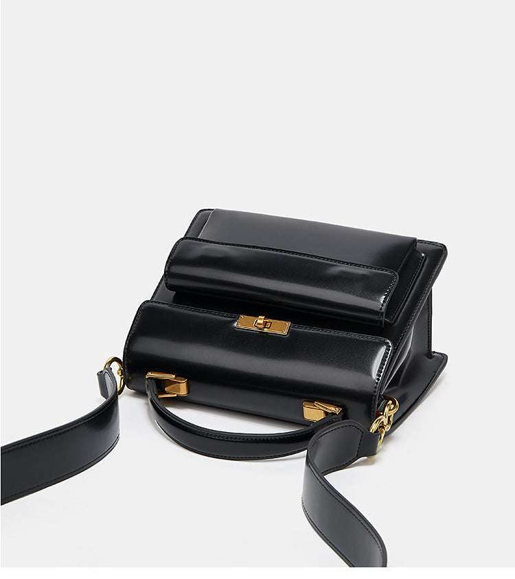 Sparq Mart, textured patent leather, women bag - available at Sparq Mart