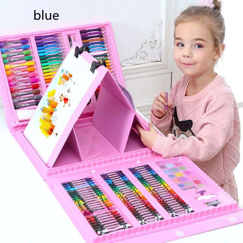 Double Panel Easel, High-Quality, Watercolor Pen Set - available at Sparq Mart