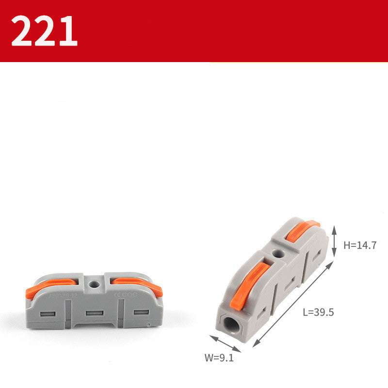 Connector Style221, Style221T, Style222, Wire Connector Terminal - available at Sparq Mart