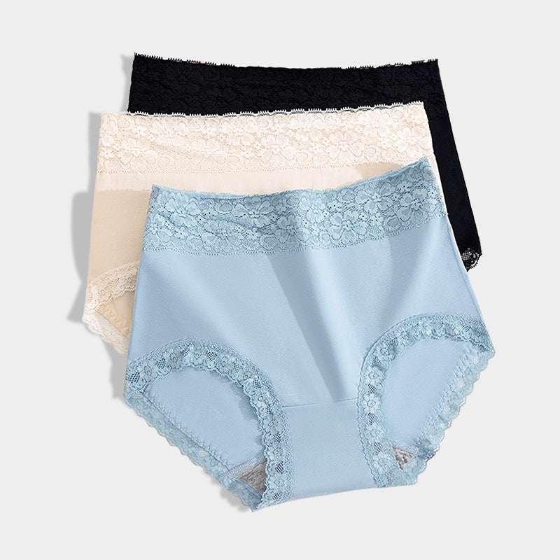 High-Waisted Cotton Briefs, Stylish Comfort - available at Sparq Mart