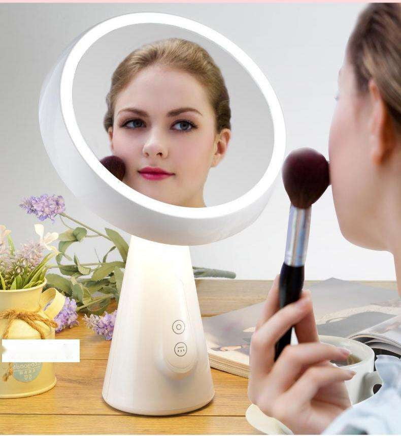 Illuminated Vanity Mirror, LED Beauty Mirror, USB Makeup Mirror - available at Sparq Mart