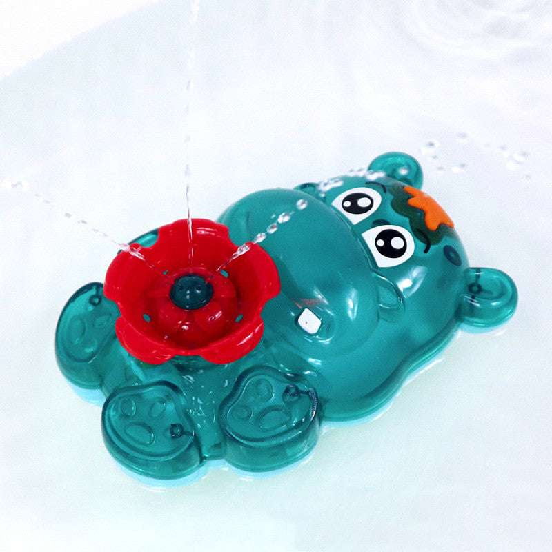 Electric Sprinkler Toy, Hippo Shower Toy, Interactive Bath Toy - available at Sparq Mart