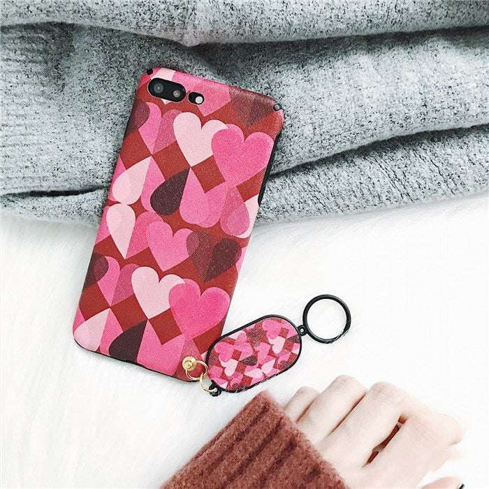 Cartoon Love Design, iPhone 7 Plus Case, Silicone Protective Cover - available at Sparq Mart