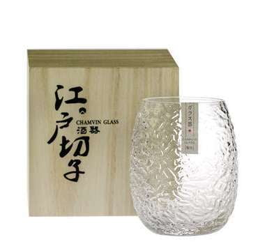 Cocoon Whiskey Cup, Edo Glass Whiskey, Japanese Ins Glassware - available at Sparq Mart