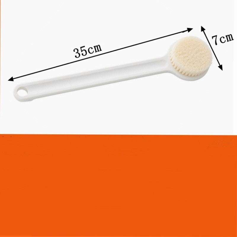 Japanese Style Massage Brush, Long Handle Brush, Soft Hair Brush - available at Sparq Mart