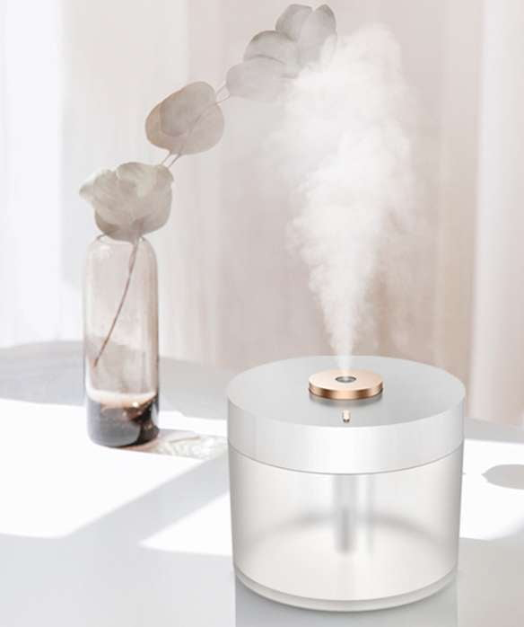 Large Capacity Humidifier, LED Night Humidifier, USB Bedroom Humidifier - available at Sparq Mart