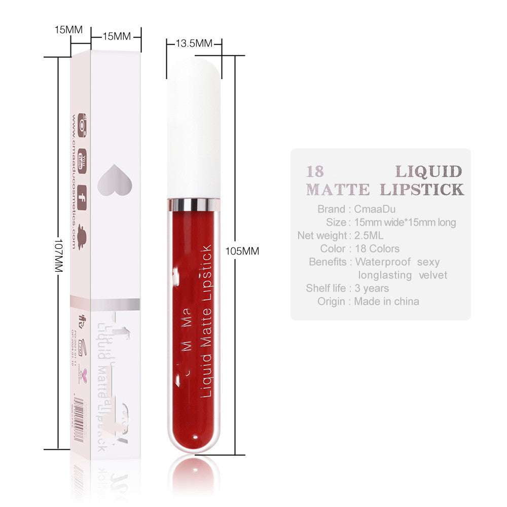 Long-Lasting Lipstick, Matte Lip Gloss, Vitamin-Enriched Cosmetics - available at Sparq Mart