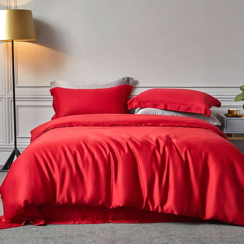 Eco-Friendly Bed Linen, Solid Color Bedding, Tencel Bedding Set - available at Sparq Mart