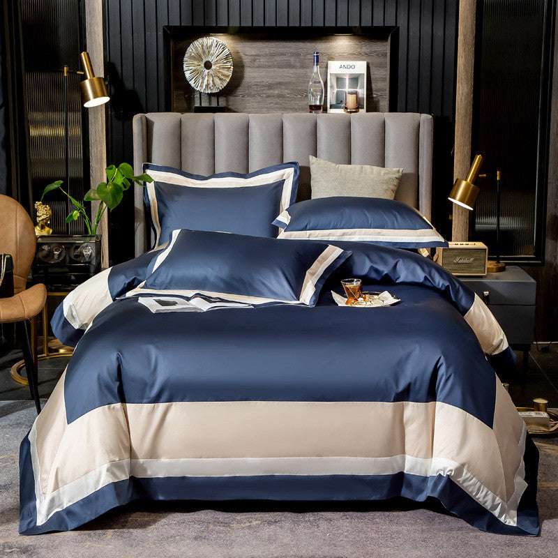 Four-piece set, Long-staple cotton, Luxury bedding - available at Sparq Mart