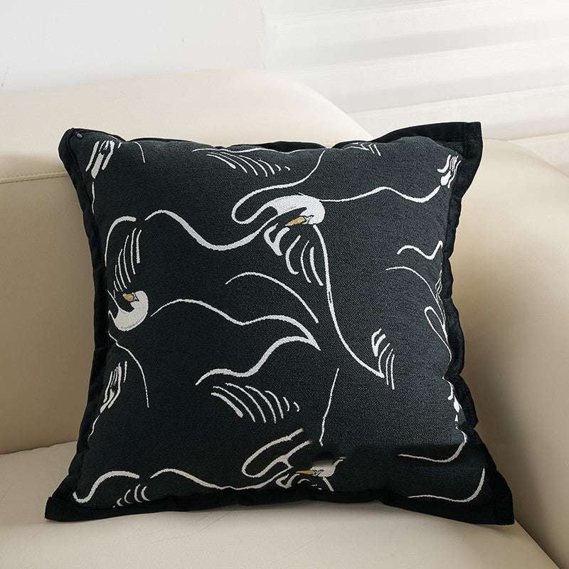 decorative pillowcase set, luxury pillow covers, modern sofa pillows - available at Sparq Mart