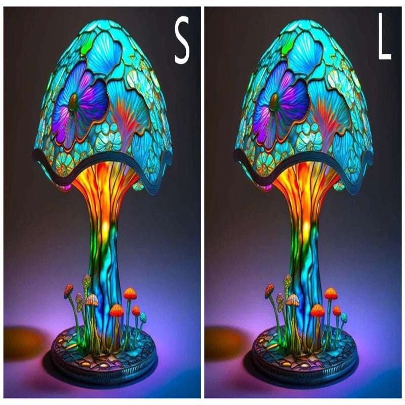 Colorful Mushroom Decorations, LED Mushroom Lamp, Magic Mushroom Lamp - available at Sparq Mart