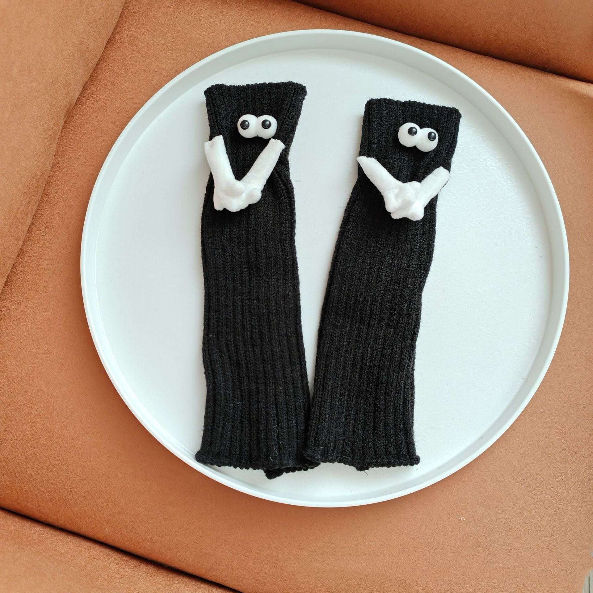 Couple Hand Holding Sock, Cute Pull Foot Sock, Magnetic Foot Socks - available at Sparq Mart