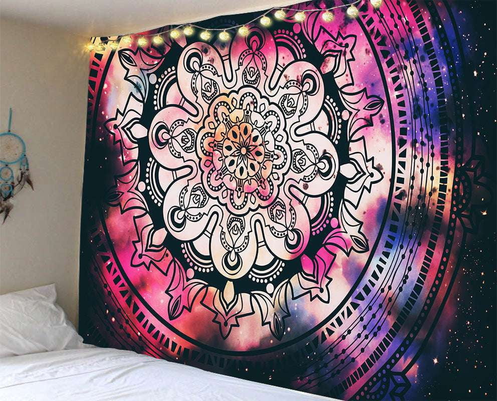 Beach Towel Blanket, Mandala Tapestry Decor, Printed Wall Tapestry - available at Sparq Mart