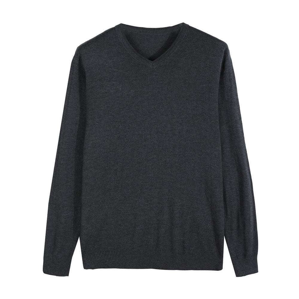 Casual Knit Pullover, Elegant Men's Sweater, Premium Cashmere Sweater - available at Sparq Mart