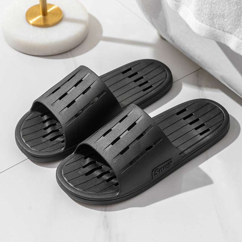 Hotel Slip-Resistant Sandals, Men's Home Footwear, Quick-Dry Bathroom Slippers - available at Sparq Mart