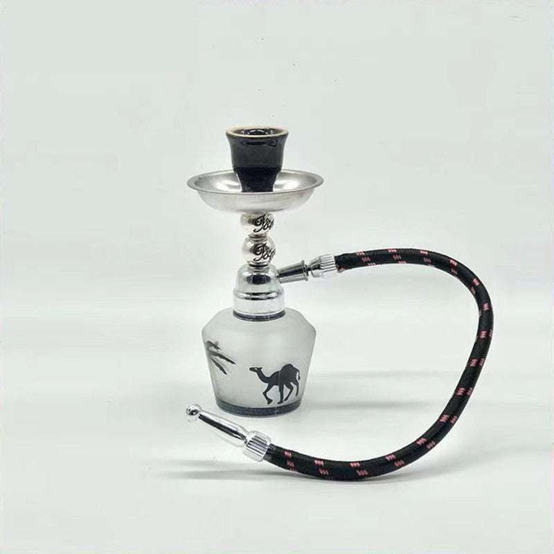 Glass Hookah, Mini Hookah Set, Single Tube Hookah - available at Sparq Mart