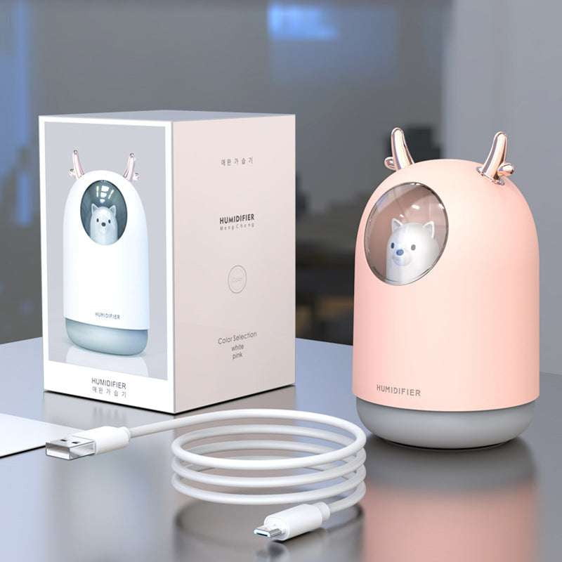 Compact Air Freshener, Quiet Personal Humidifier, USB Hydration Diffuser - available at Sparq Mart