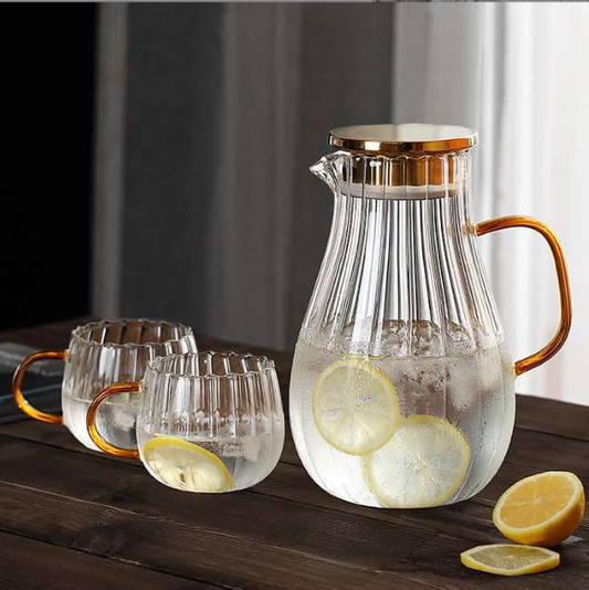 Borosilicate Glass Kettle, Contemporary Glass Teaware, Modern Simplicity Teapot - available at Sparq Mart