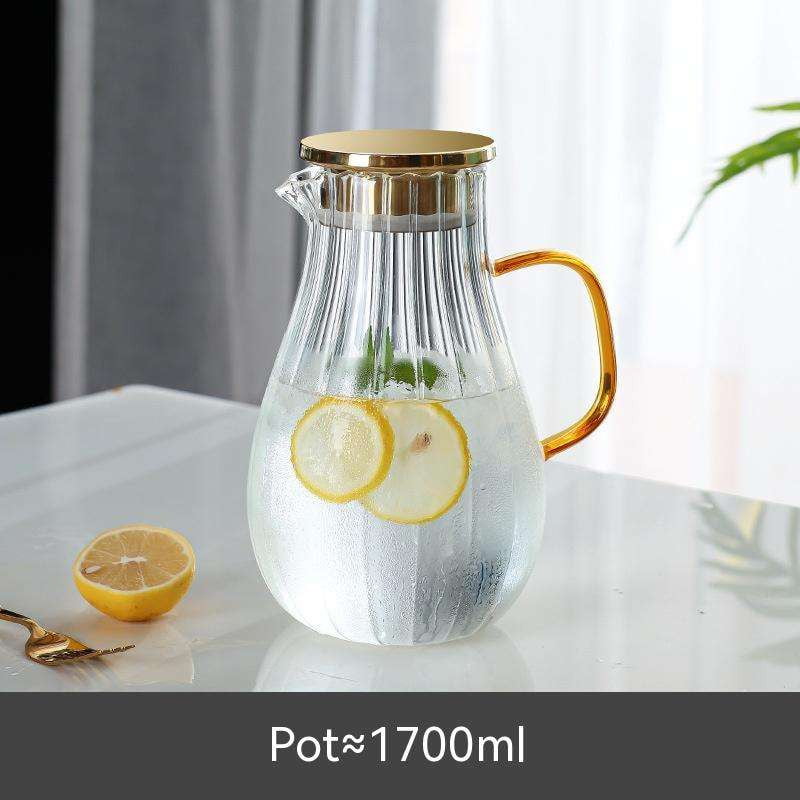 Borosilicate Glass Kettle, Contemporary Glass Teaware, Modern Simplicity Teapot - available at Sparq Mart