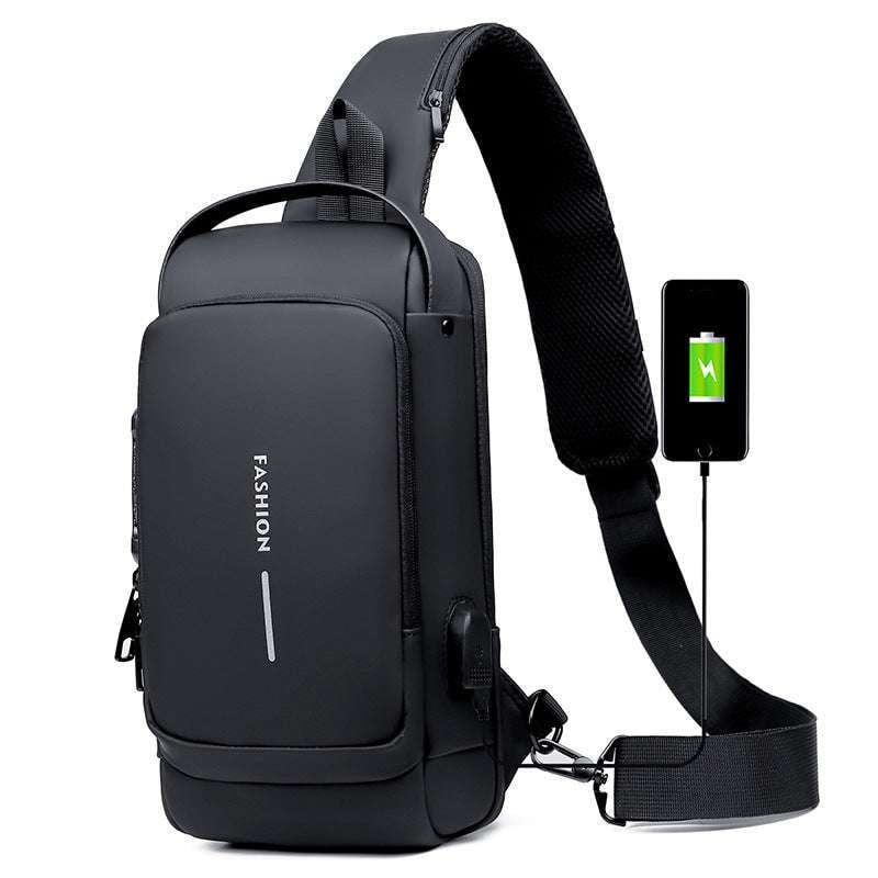 Anti-Theft Messenger, Fashion Chest Pack, Secure Travel Bag - available at Sparq Mart