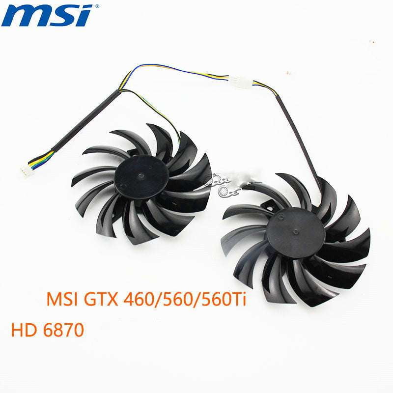 GTX 460 Fan, HD 6870 Fan, MSI Cooling Fan - available at Sparq Mart