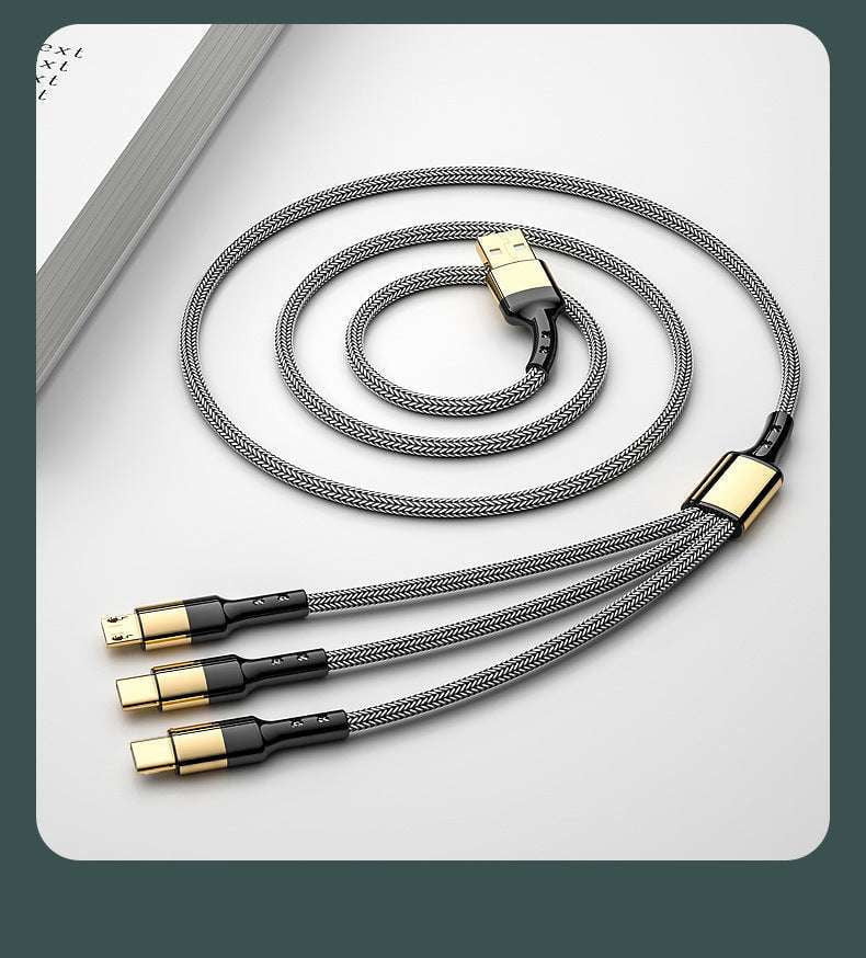 Durable Charge Cable, Multi-Device Charging Cable, Super Fast Charge - available at Sparq Mart