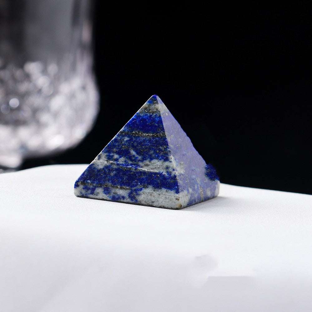 Crystal pyramid ornaments, Gemstone polishing, Sparq Mart - available at Sparq Mart