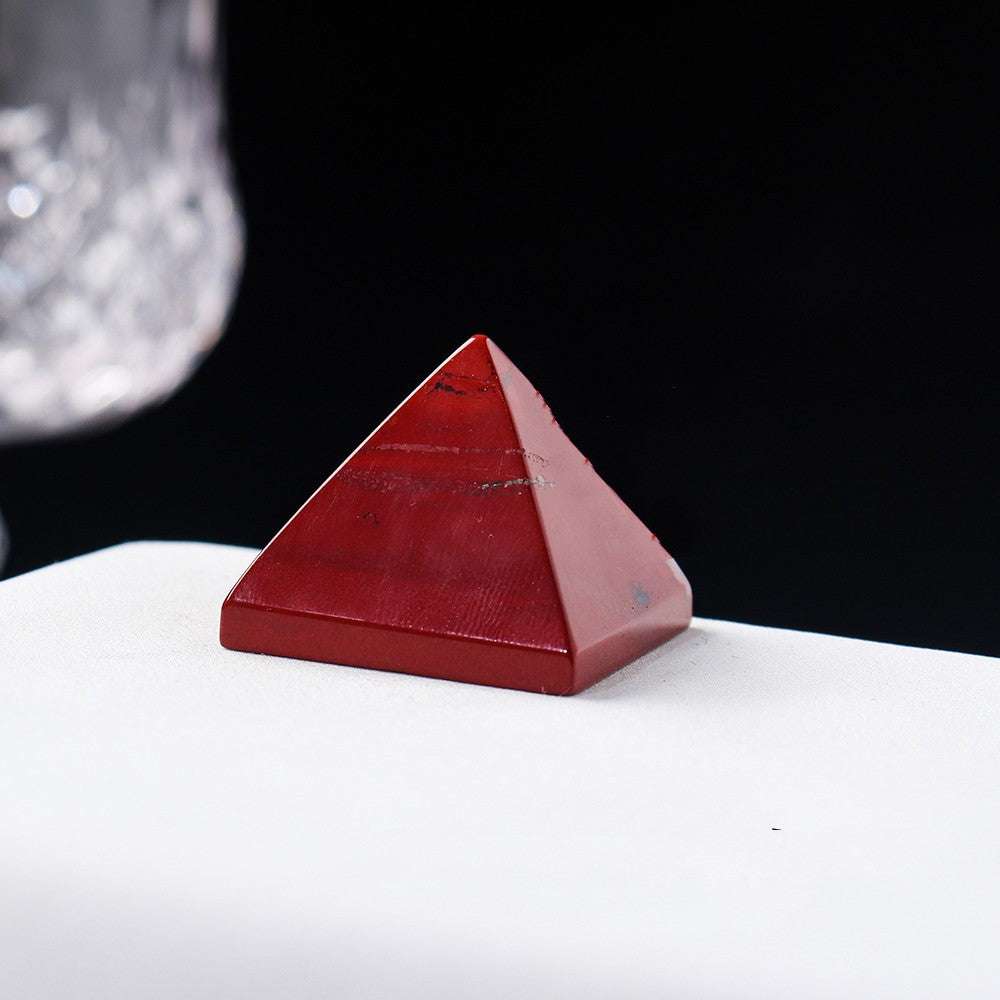 Crystal pyramid ornaments, Gemstone polishing, Sparq Mart - available at Sparq Mart