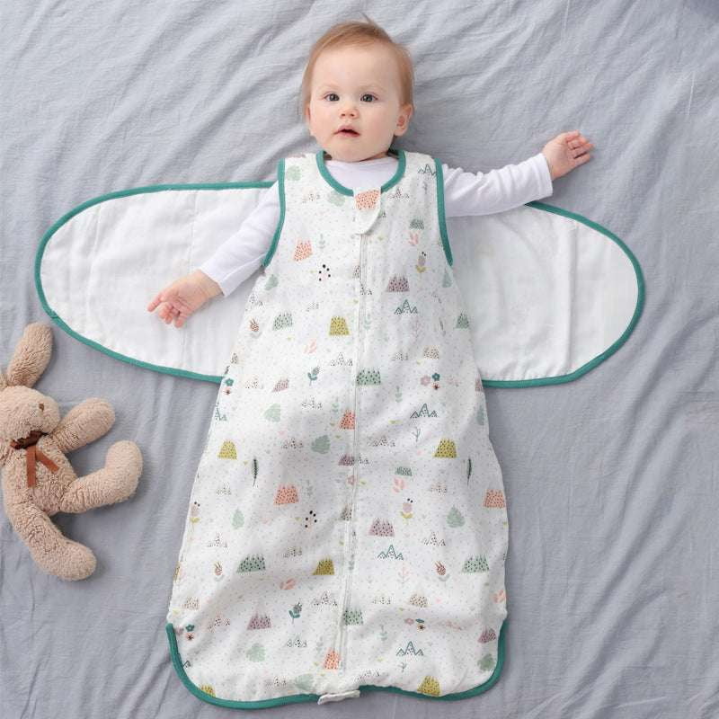 anti-shock baby swaddle, infant swaddle bag, newborn sleeping bag - available at Sparq Mart