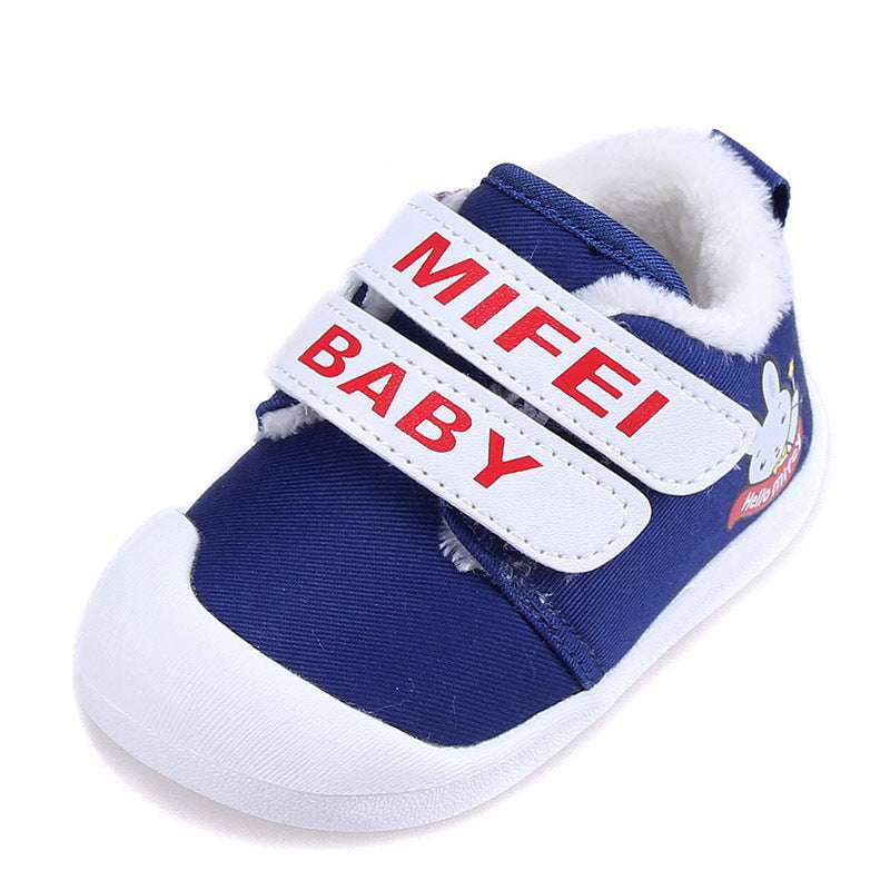 baby non-slip shoes, cotton baby shoes, velvet toddler shoes - available at Sparq Mart