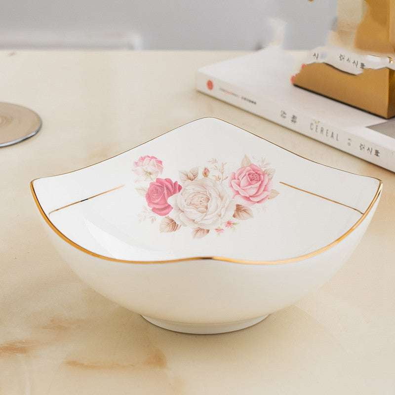 Ceramic Serving Dish, Decorative Salad Bowl, Nordic Salad Bowl - available at Sparq Mart