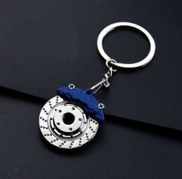 Car Enthusiast Gear, Custom Brake Keychain, Performance Keychain Accessory - available at Sparq Mart