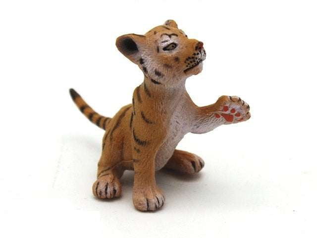 Kids Educational Animal Toy, Realistic Wildlife Figurines, Tiger Cub Simulation Model - available at Sparq Mart