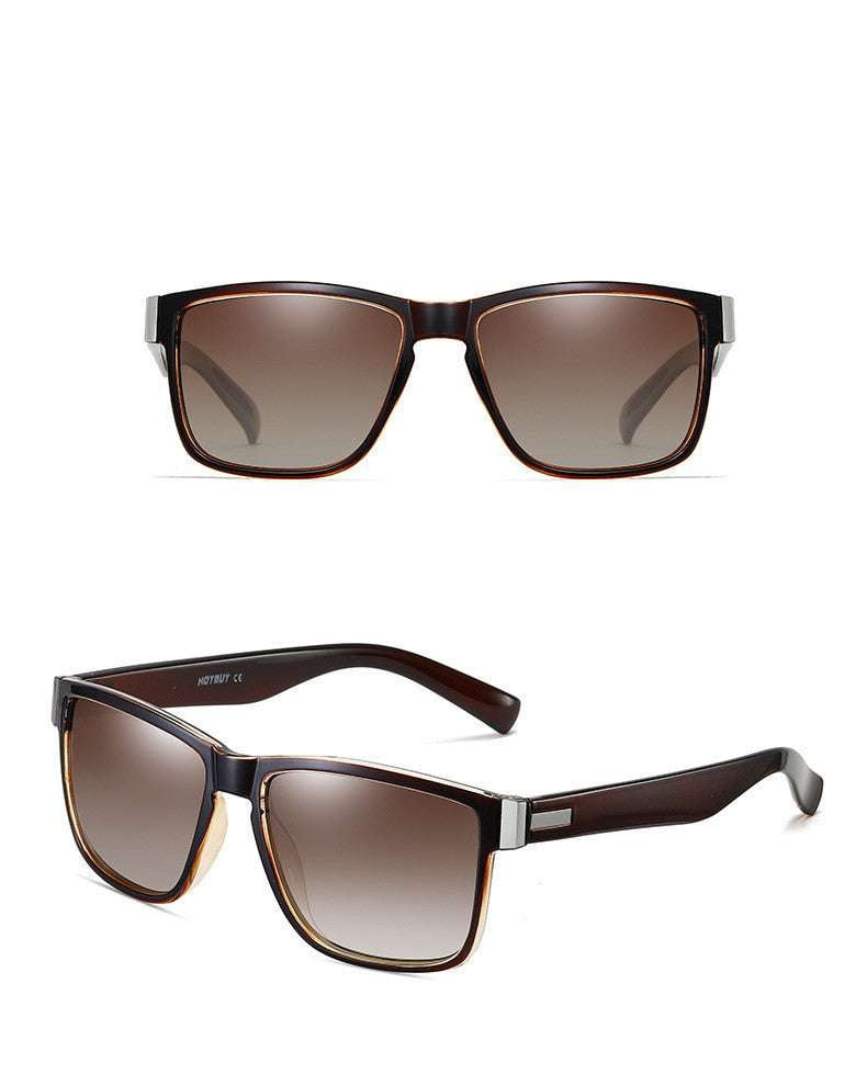 Men's Outdoor Sunglasses, Polarized Square Sunglasses, UV400 Sunglasses Protection - available at Sparq Mart