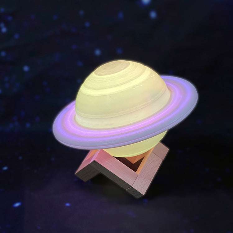 3D printed lamp, home decor, Saturn lamp - available at Sparq Mart