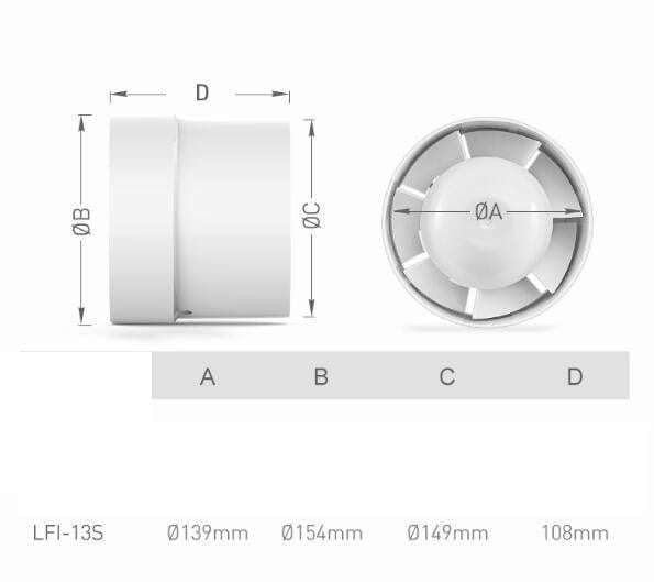 Air Compressor Vent, Bathroom Ventilator Pipe, PVC Ventilation Duct - available at Sparq Mart